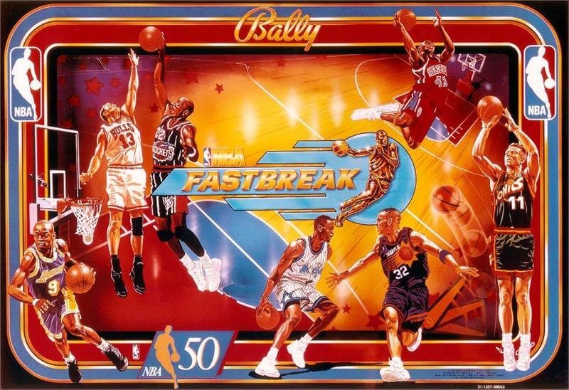 NBA Fastbreak Pinball Machine by Bally