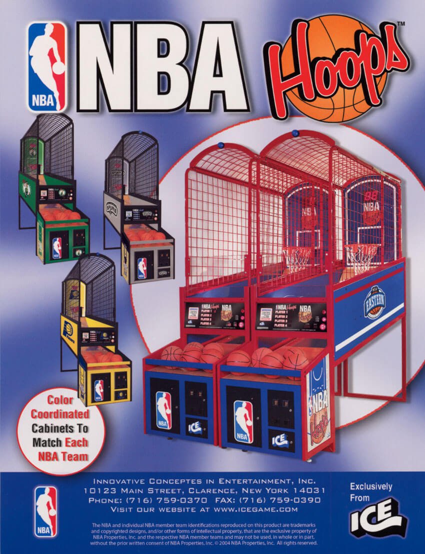 NBA Hoops Matrix Basketball Arcade