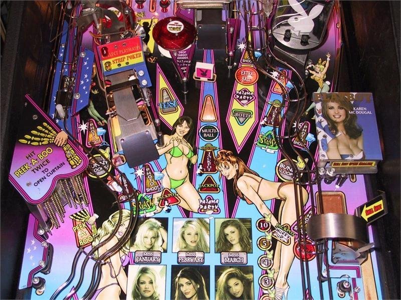 Playboy Pinball Machine by Stern