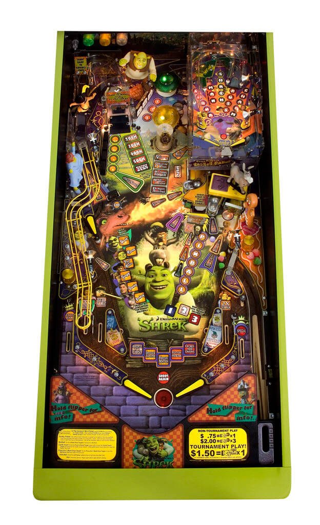 Shrek Pinball Machine by Stern