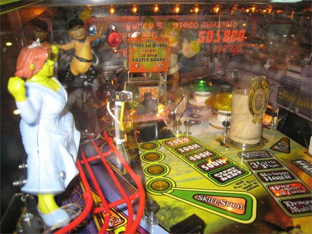 Shrek Pinball Machine by Stern
