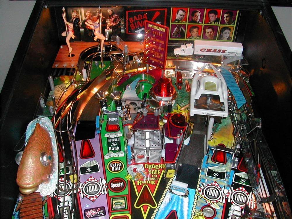 Sopranos Pinball Machine by Stern