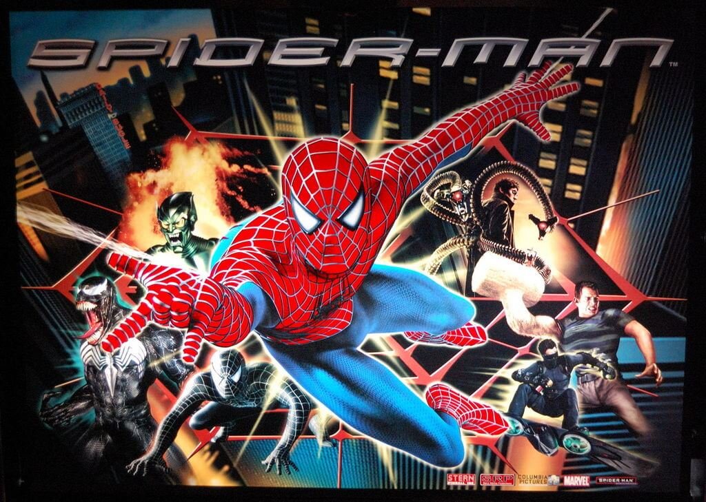 Spider-man Pinball Machine by Stern