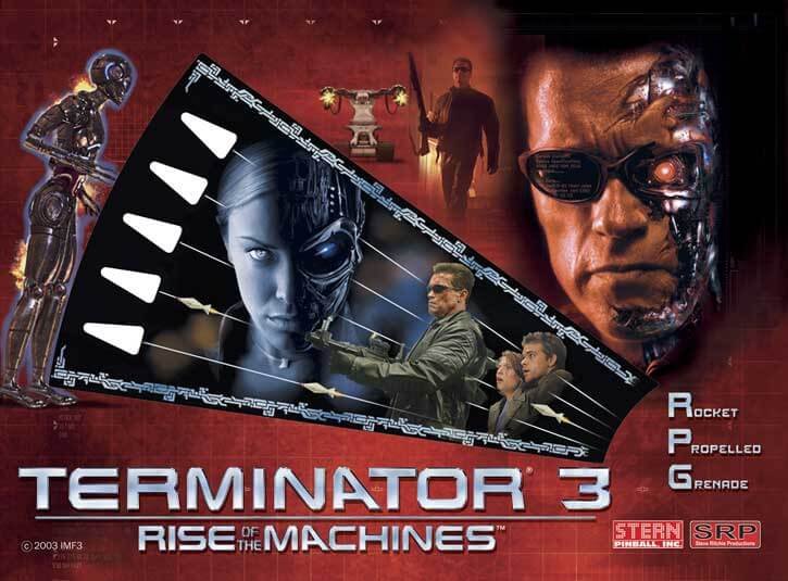 Terminator 3 Pinball Machine by Stern