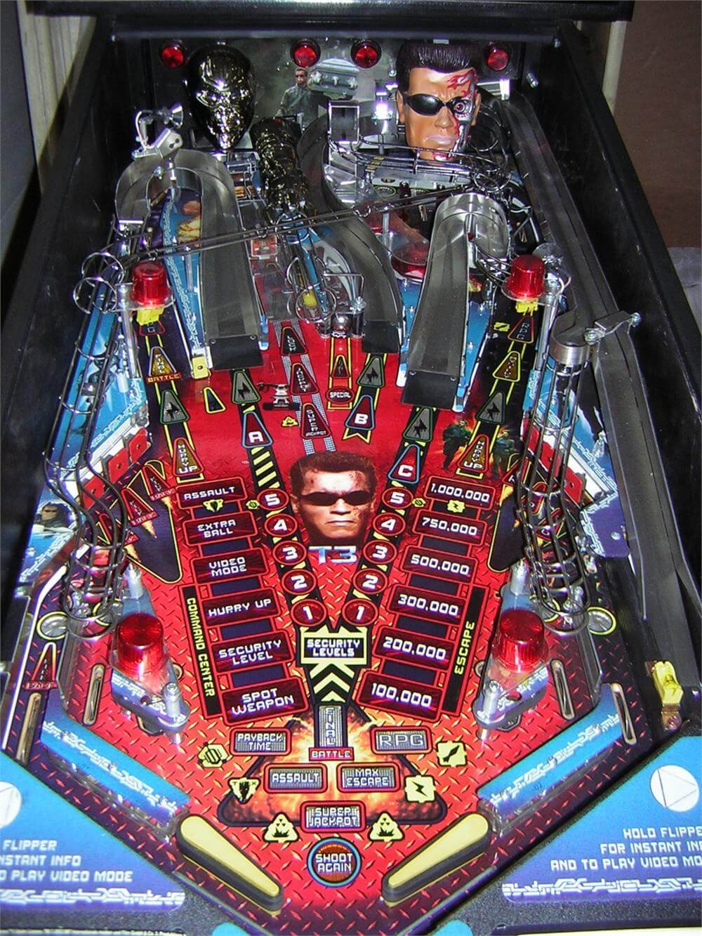 Terminator 3 Pinball Machine by Stern