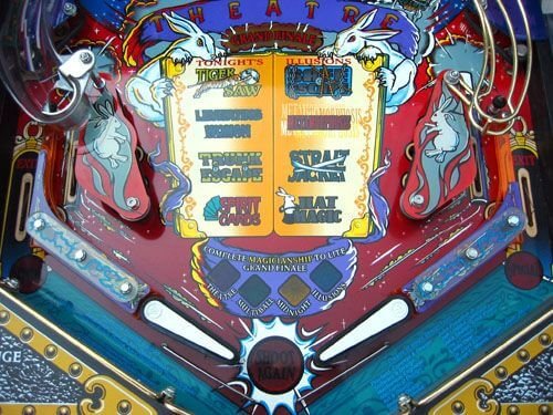Theatre of Magic Pinball Machine by Bally