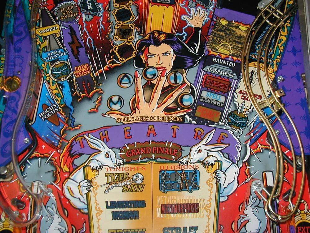 Theatre of Magic Pinball Machine by Bally