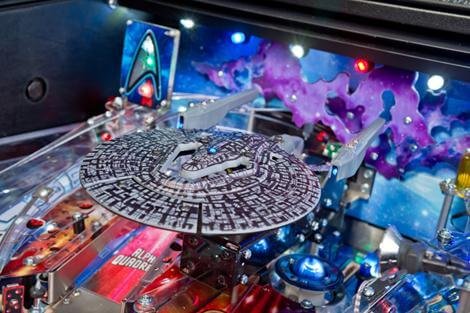 Star Trek Pro Pinball Machine by Stern