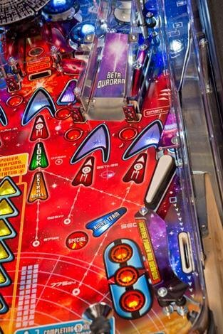 Star Trek Pro Pinball Machine by Stern