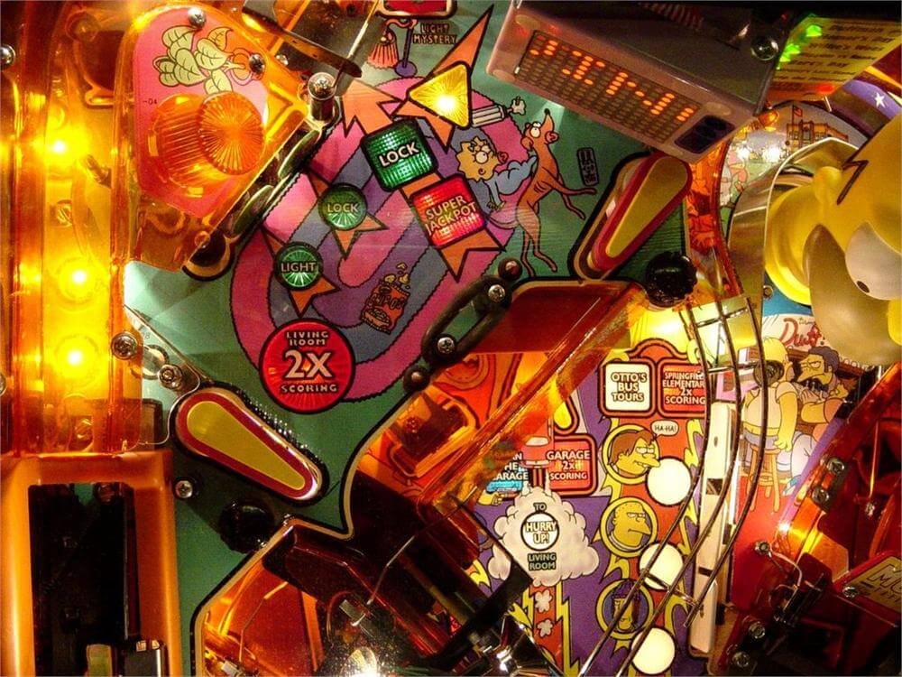 Simpsons Pinball Party Machine by Stern