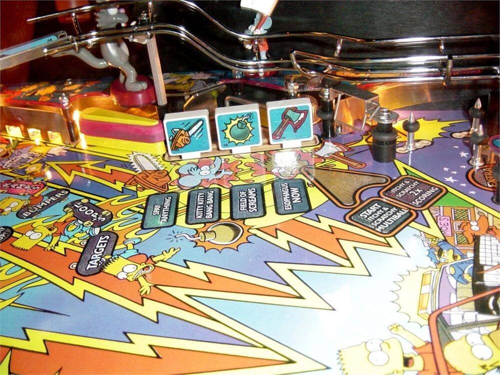 Simpsons Pinball Party Machine by Stern