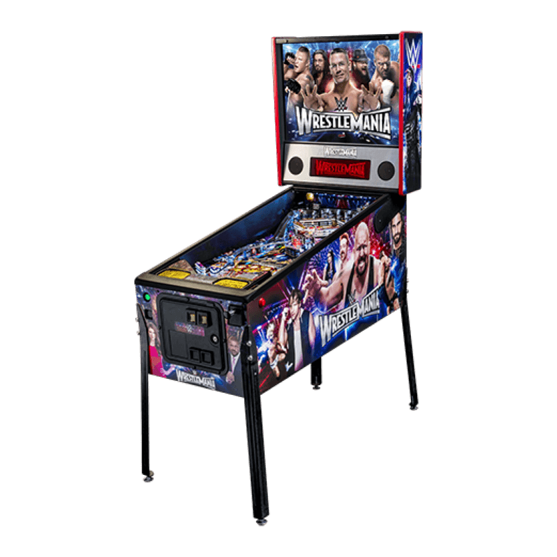 WWE Wrestlemania Pro Pinball Machine by Stern